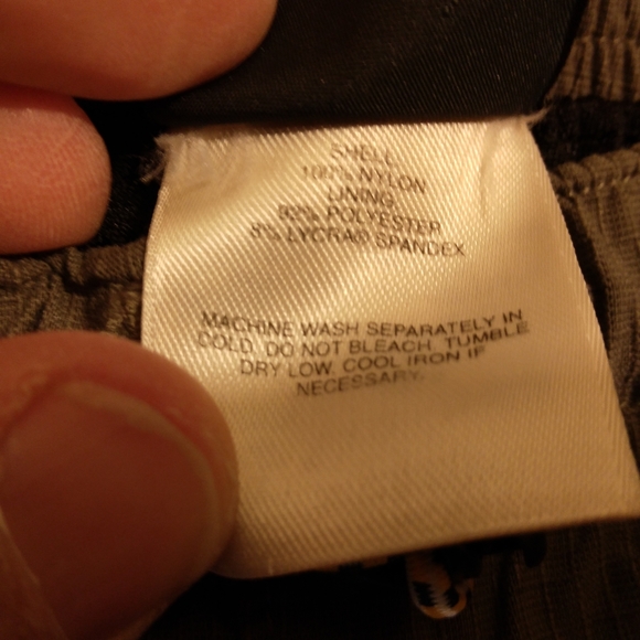 REI Shorts Rei Cargo Hybrid Shorts Mens Size 35 Gray Ripstop 0